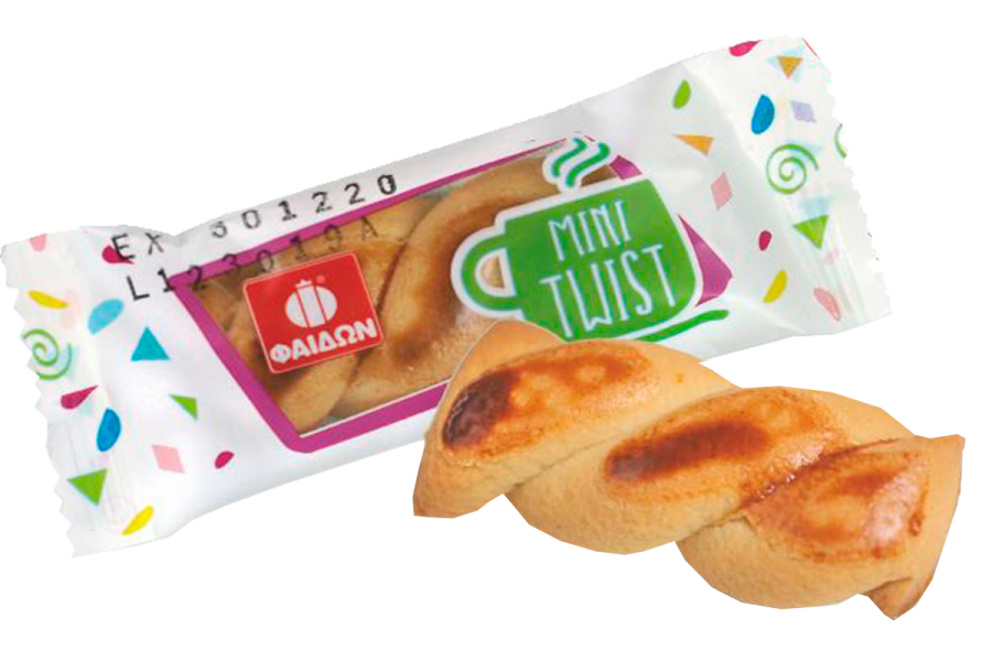 Mini Πλεξουδάκι με γεύση πορτοκάλι