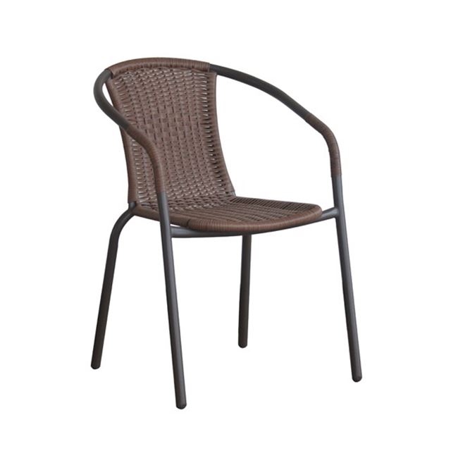 wicker καφέ Ε2401